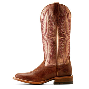 ARIAT INTERNATIONAL, INC. Boots Ariat Women's Frontier Calamity Jane Bite The Dust Brown Square Toe Western Boots 10051024