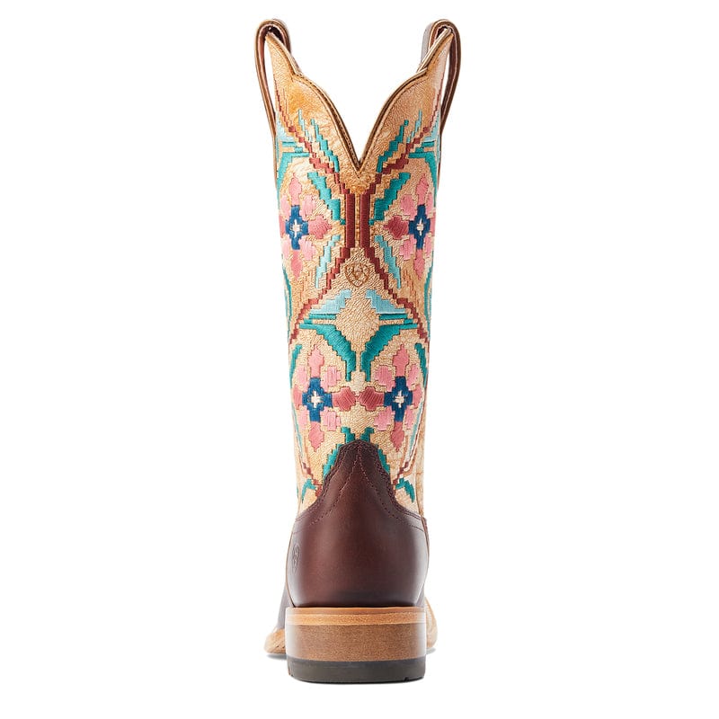 ARIAT INTERNATIONAL, INC. Boots Ariat Women's Frontier Daniella Brazen Tan Square Toe Western Boots 10044542