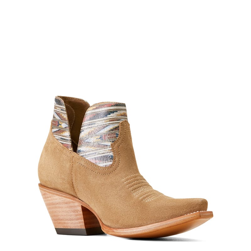 ARIAT INTERNATIONAL, INC. Boots Ariat Women's Hazel Chimayo Dijon Roughout Snip Toe Booties 10046971