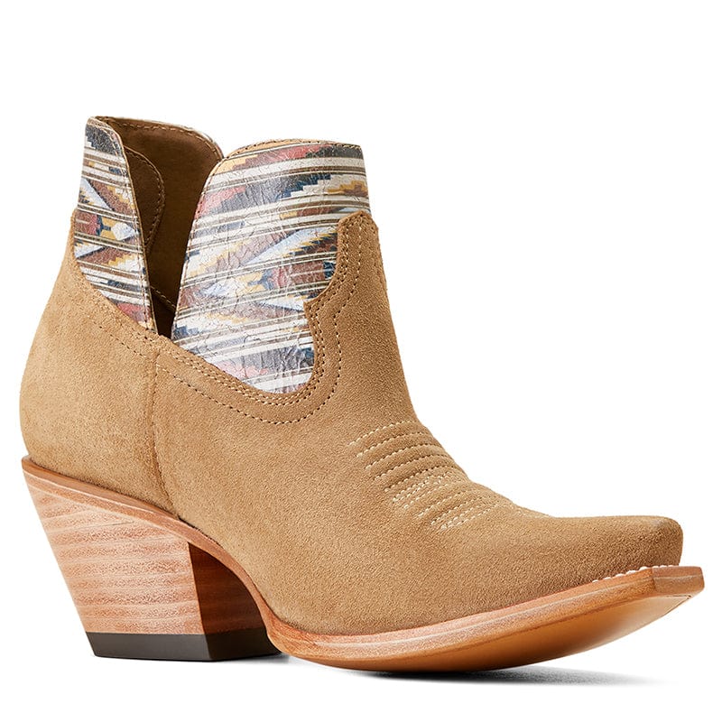 ARIAT INTERNATIONAL, INC. Boots Ariat Women's Hazel Chimayo Dijon Roughout Snip Toe Booties 10046971