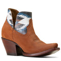 ARIAT INTERNATIONAL, INC. Boots Ariat Women's Hazel Chimayo Terracotta Roughout Snip Toe Bootie 10046970