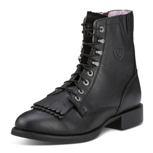 ARIAT INTERNATIONAL, INC. Boots Ariat Women's  Heritage Lacer II Black Deertan Western Boots 10002145