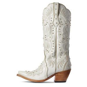 ARIAT INTERNATIONAL, INC. Boots Ariat Women's Pearl White Snip Toe Western Boots 10031549