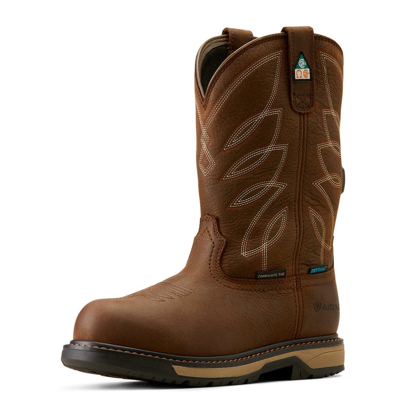 ARIAT INTERNATIONAL, INC. Boots Ariat Women's Riveter Dark Brown Waterproof Composite Toe Work Boots 10050831
