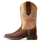 ARIAT INTERNATIONAL, INC. Boots Ariat Women's Round Up Toasted Blanket Emboss Square Toe Western Boots 10047039