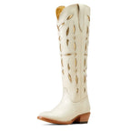 ARIAT INTERNATIONAL, INC. Boots Ariat Women's Saylor StretchFit Blanco White Round Toe Western Boot 10046965