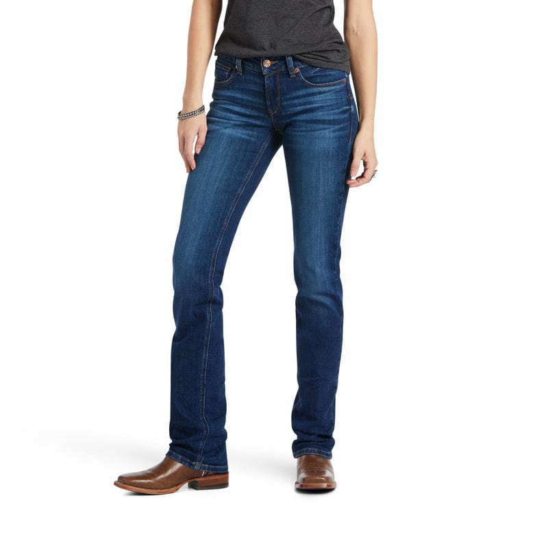 ARIAT INTERNATIONAL, INC. Jeans Ariat Women's REAL Candice Mid Rise Straight Leg Jeans 10039608