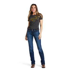 ARIAT INTERNATIONAL, INC. Jeans Ariat Women's REAL Candice Mid Rise Straight Leg Jeans 10039608
