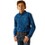 ARIAT INTERNATIONAL, INC. Shirts Ariat Boys Pascual Directoire Blue Classic Fit Long Sleeve Shirt 10048659