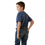 ARIAT INTERNATIONAL, INC. Shirts Ariat Boys Rodeo Skull Navy T-Shirt 10045293