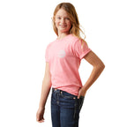 ARIAT INTERNATIONAL, INC. Shirts Ariat Girls Groovy Pink Tee 10045458