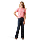 ARIAT INTERNATIONAL, INC. Shirts Ariat Girls Groovy Pink Tee 10045458