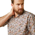 ARIAT INTERNATIONAL, INC. Shirts Ariat Men's Amir White Classic Fit Short Sleeve Shirt10045053