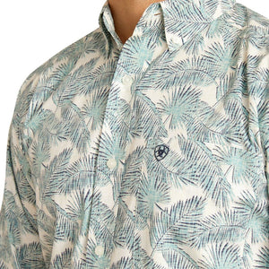 ARIAT INTERNATIONAL, INC. Shirts Ariat Men's Eamanuel Reff Water Long Sleeve Button Down Fitted Shirt 10051246