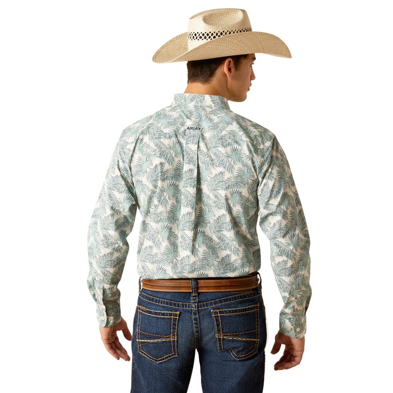ARIAT INTERNATIONAL, INC. Shirts Ariat Men's Eamanuel Reff Water Long Sleeve Button Down Fitted Shirt 10051246
