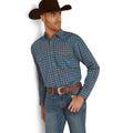 ARIAT INTERNATIONAL, INC. Shirts Ariat Men's Gordy Moonlit Ocean Classic Fit Long Sleeve Western Snap Shirt 10046529