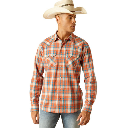 ARIAT INTERNATIONAL, INC. Shirts Ariat Men's Hilario Arabesque Retro Fit Long Sleeve Western Snap Shirt 10048497