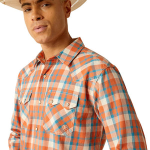 ARIAT INTERNATIONAL, INC. Shirts Ariat Men's Hilario Arabesque Retro Fit Long Sleeve Western Snap Shirt 10048497