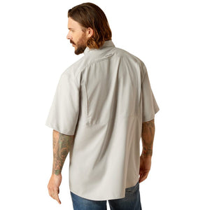 ARIAT INTERNATIONAL, INC. Shirts Ariat Men's Pro Series VentTEK Silver Lining Short Sleeve Shirt 10048846