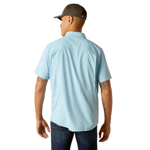 ARIAT INTERNATIONAL, INC. Shirts Ariat Men's VentTEK Outbound Sheltering Sky Short Sleeve Fitted Shirt 10049018