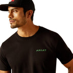 ARIAT INTERNATIONAL, INC. Shirts Ariat Men's Wooden Badges Short Sleeve Graphic T-Shirt 10051447