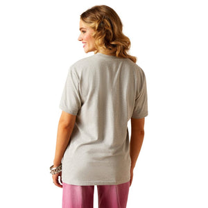 ARIAT INTERNATIONAL, INC. Shirts Ariat Women's Arrowhead Heather Grey Short Sleeve Graphic T-Shirt 10048641