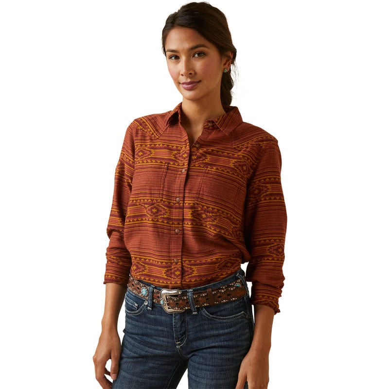 ARIAT INTERNATIONAL, INC. Shirts Ariat Women's Billie Jean Canyon Long Sleeve Button Down Shirt 10046042