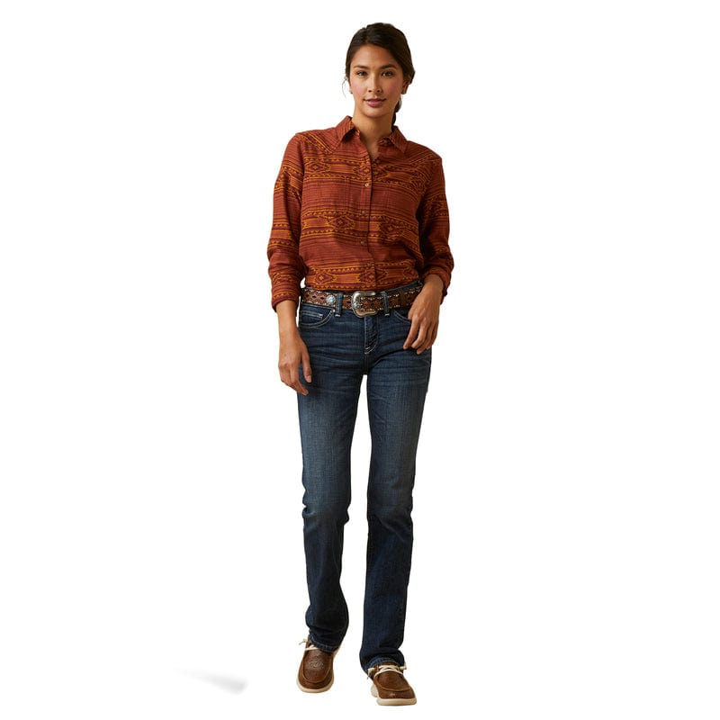 ARIAT INTERNATIONAL, INC. Shirts Ariat Women's Billie Jean Canyon Long Sleeve Button Down Shirt 10046042