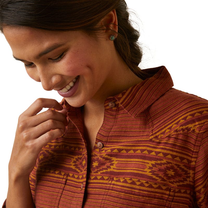 ARIAT INTERNATIONAL, INC. Shirts Ariat Women's Billie Jean Canyon Long Sleeve Button Down Shirt 10046042