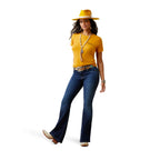ARIAT INTERNATIONAL, INC. Shirts Ariat Women's Cowboy Posse Yellow T-Shirt 10045450