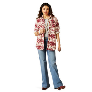 ARIAT INTERNATIONAL, INC. Shirts Ariat Women's Fillmore Southwestern Print Long Sleeve Button Down Shirt Jacket 10046274