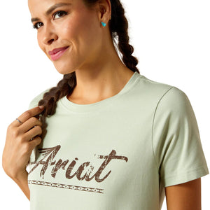ARIAT INTERNATIONAL, INC. Shirts Ariat Women's Frosty Green Classic Fit Short Sleeve T-Shirt 10045093