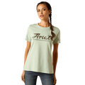 ARIAT INTERNATIONAL, INC. Shirts Ariat Women's Frosty Green Classic Fit Short Sleeve T-Shirt 10045093