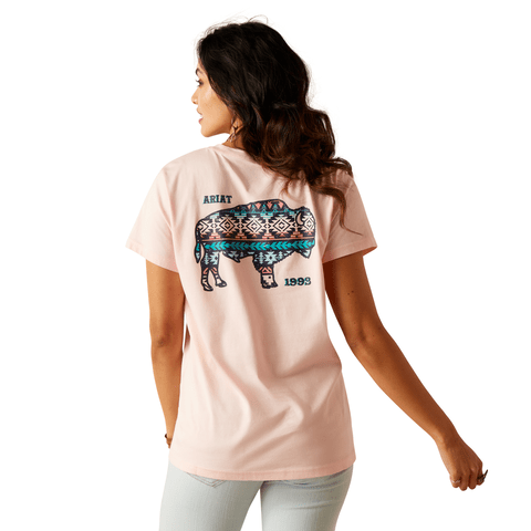 ARIAT INTERNATIONAL, INC. Shirts Ariat Women's Granger Blushing Rose Short Sleeve T-Shirt 10048645