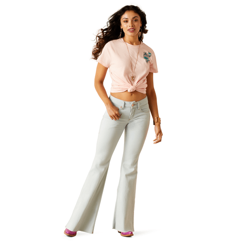 ARIAT INTERNATIONAL, INC. Shirts Ariat Women's Granger Blushing Rose Short Sleeve T-Shirt 10048645