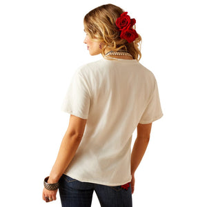 ARIAT INTERNATIONAL, INC. Shirts Ariat Women's Happy Trails Rodeo Quincy Vanilla Ice Short Sleeve T-Shirt 10048671