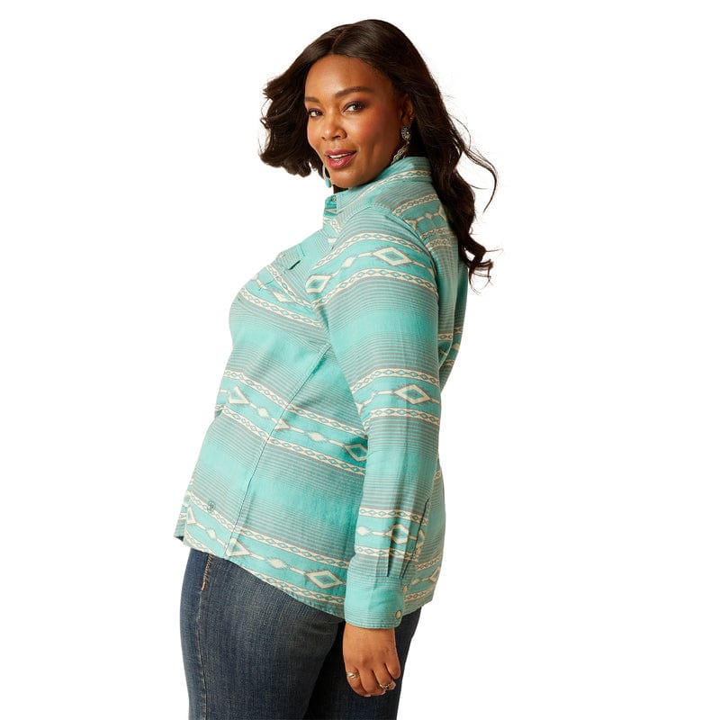 ARIAT INTERNATIONAL, INC. Shirts Ariat Women's Jadeite Long Sleeve Western Snap Shirt 10048700