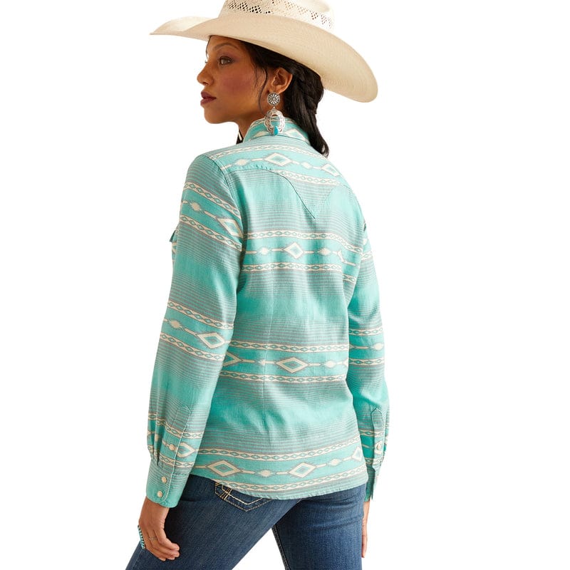 ARIAT INTERNATIONAL, INC. Shirts Ariat Women's Jadeite Long Sleeve Western Snap Shirt 10048700