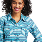 ARIAT INTERNATIONAL, INC. Shirts Ariat Women's REAL Wild Thunderbird Jacquard Long Sleeve Western Snap Shirt 10039843