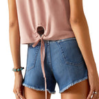 ARIAT INTERNATIONAL, INC. Shirts Ariat Women's Tie me Woodrose Graphic Tank Top 10051294