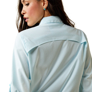 ARIAT INTERNATIONAL, INC. Shirts Ariat Women's VenTEK Blue Stretch Shirt 10044952