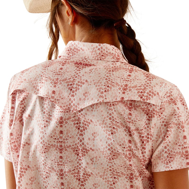 ARIAT INTERNATIONAL, INC. Shirts Ariat Women's VentTEK Brush Stroke Print Short Sleeve Western Shirt 10049068