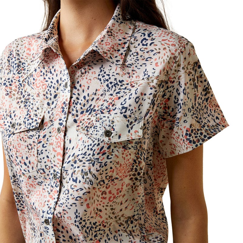 Ariat Pattern Print Ariat Women's VentTEK Leopard Print Western Shirt 10044989 – Russell's ...