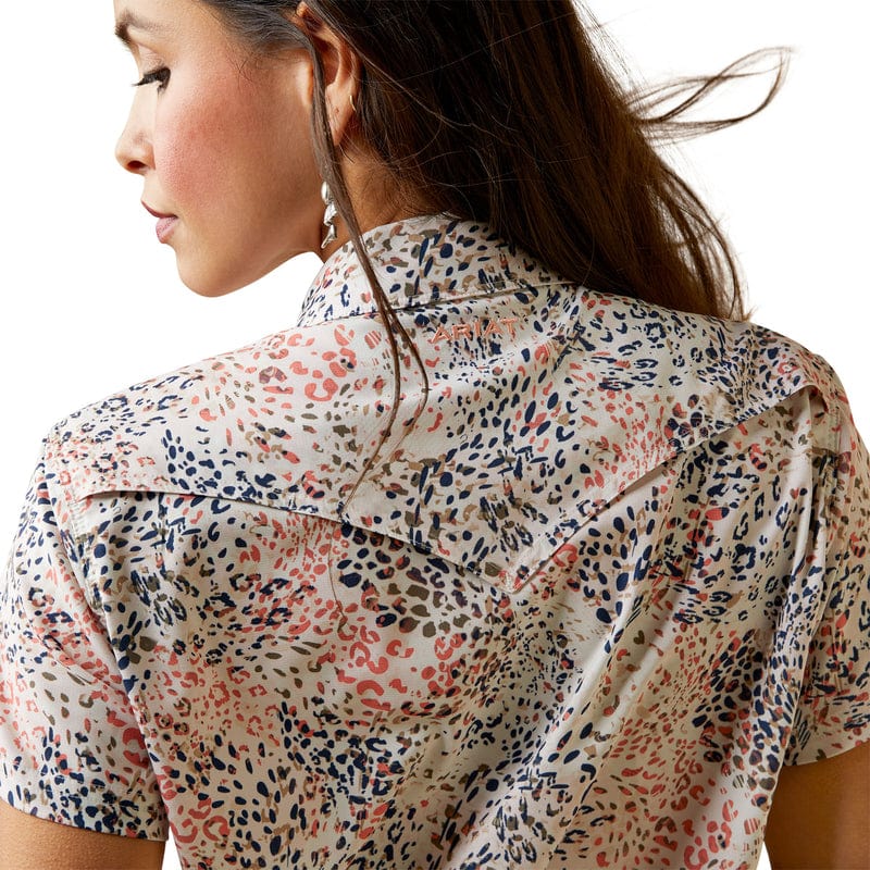 Ariat Pattern Print Ariat Women's VentTEK Leopard Print Western Shirt 10044989 – Russell's ...