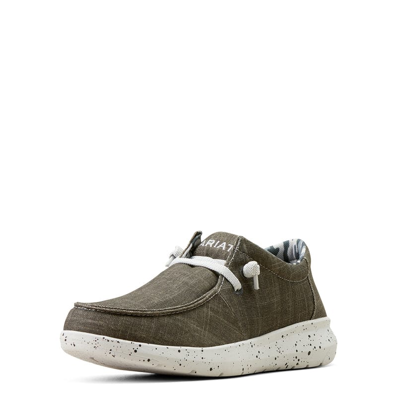 ARIAT INTERNATIONAL, INC. Shoes Ariat Men's Hilo Grey Noir Slip On Shoes 10050943