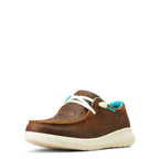 ARIAT INTERNATIONAL, INC. Shoes Ariat Women's Hilo Brown Blanket Embossed Stretch Shoes 10047015