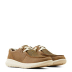 ARIAT INTERNATIONAL, INC. Shoes Ariat Women's Hilo Brown Bomber Distressed Hide Emboss Slip On Shoes 10050969