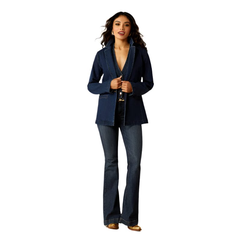 ARIAT Jacket Ariat Women's Midnight Denim Blazer 10053928