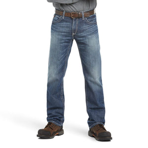 ARIAT Jeans Ariat Men's FR M4 Glacier Relaxed Ridgeline Boot Cut Jeans 10018365