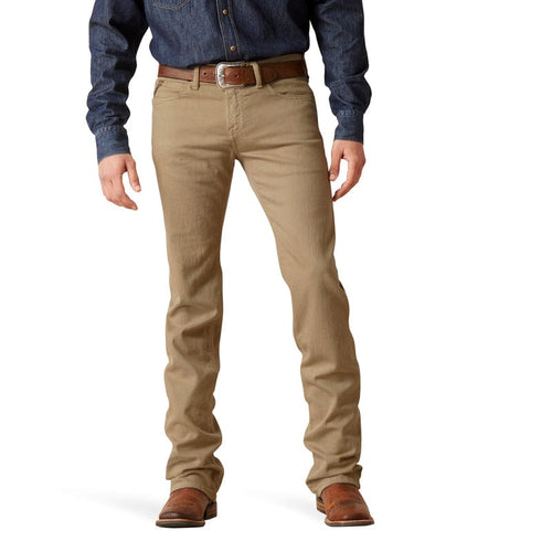 ARIAT Jeans Ariat Men's M7 Grizzly Dark Khaki Straight Leg Jeans 10044369